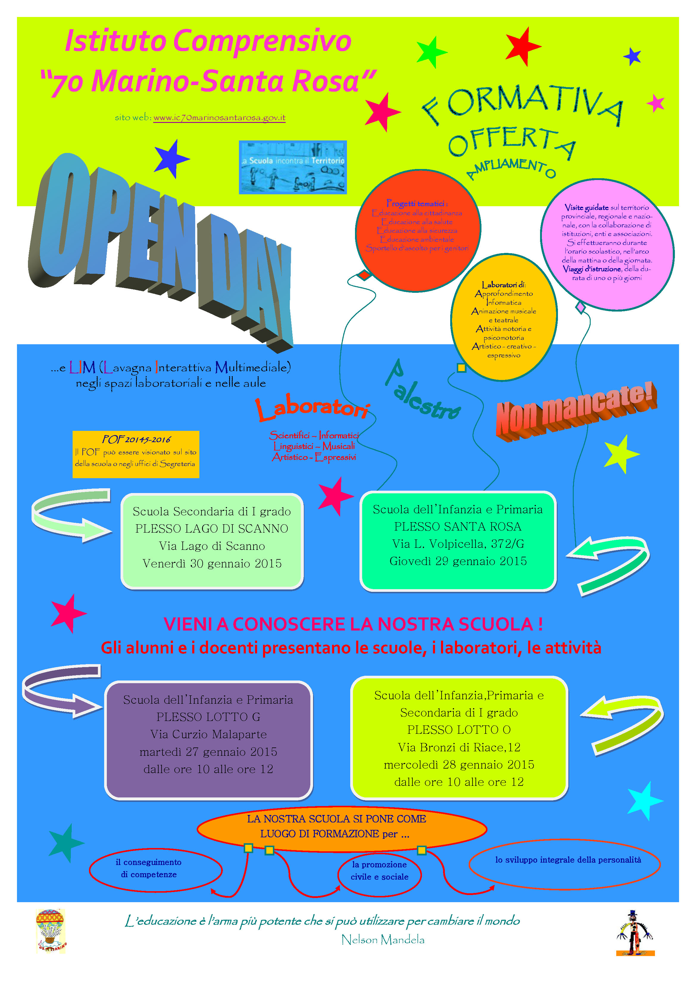 MANIFESTO OPEN DAY